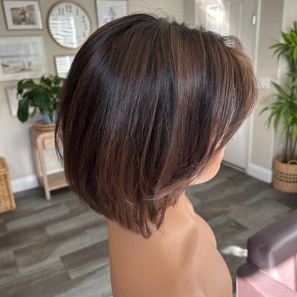 Pre-loved Custom Human Hair Topper